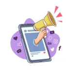 Icone Engajamento insta e tiktok