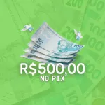 Icone 🍀 RIFA DE 500 REAIS NO TEU PIX 🍀