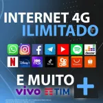 Icone Internet e IPTV Ilimitada