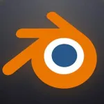 Icone 3D BLENDER- BRAZIL