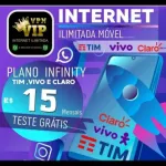 Icone INTERNET ILIMITADA VPN