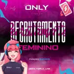 Icone ONLY GIRLS | RECRUTAMENTO