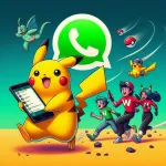 Icone Pokemon GO WhatsApp - Fly & Canela