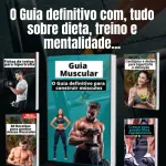 Icone Guia muscular ganhe ate 6 kg de massa muscular