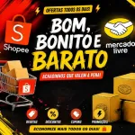 Icone Bom Bonito e Barato/Shoppe e Mercado livre