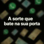 Icone Sorte que bate na porta