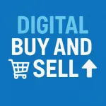 Icone Vendas e compras digital