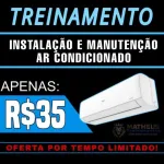 Icone Treinamento Instalacao e Manutencao de Ar condicionado