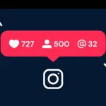 Icone engajando seu instagram